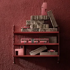 String Pocket Metall Regal 60x50x15cm