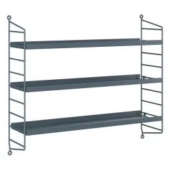 String Pocket Metall Regal 60x50x15cm