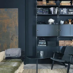 String System Hängeschrank mit Schiebetüren Tiefe 30cm