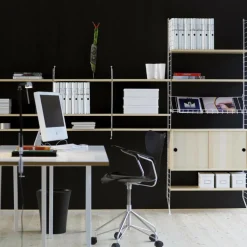 String System Hängeschrank mit Schiebetüren Tiefe 30cm