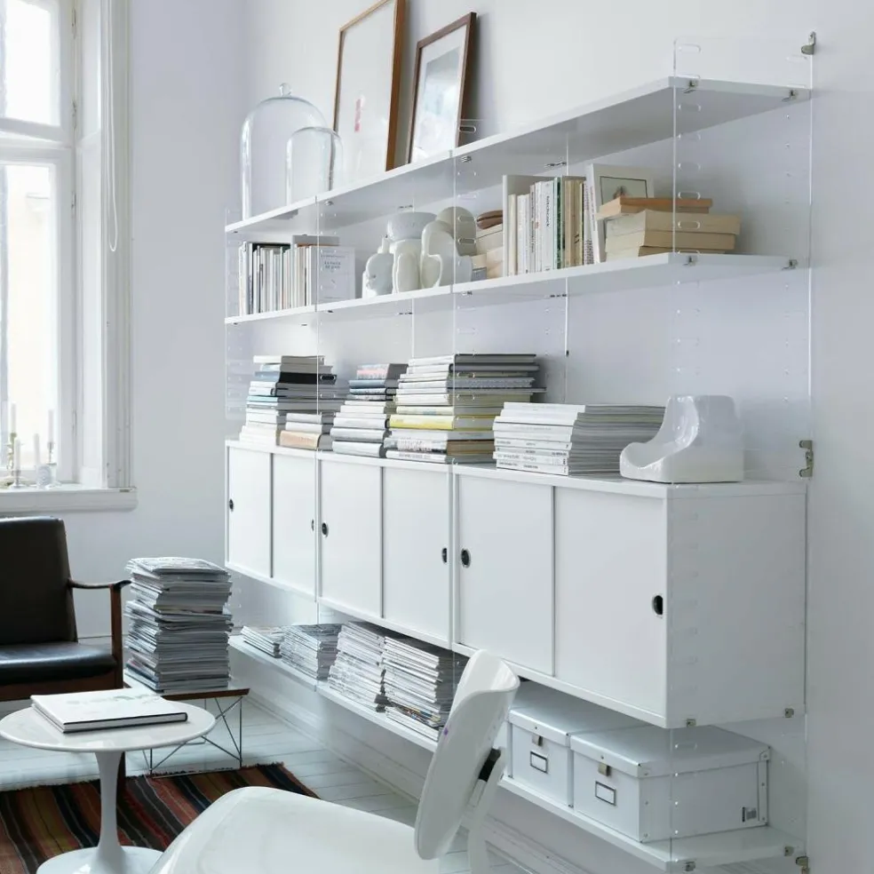 String System Regalböden 3er Set 78x30cm