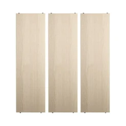 String System Regalböden 3er Set 78x30cm