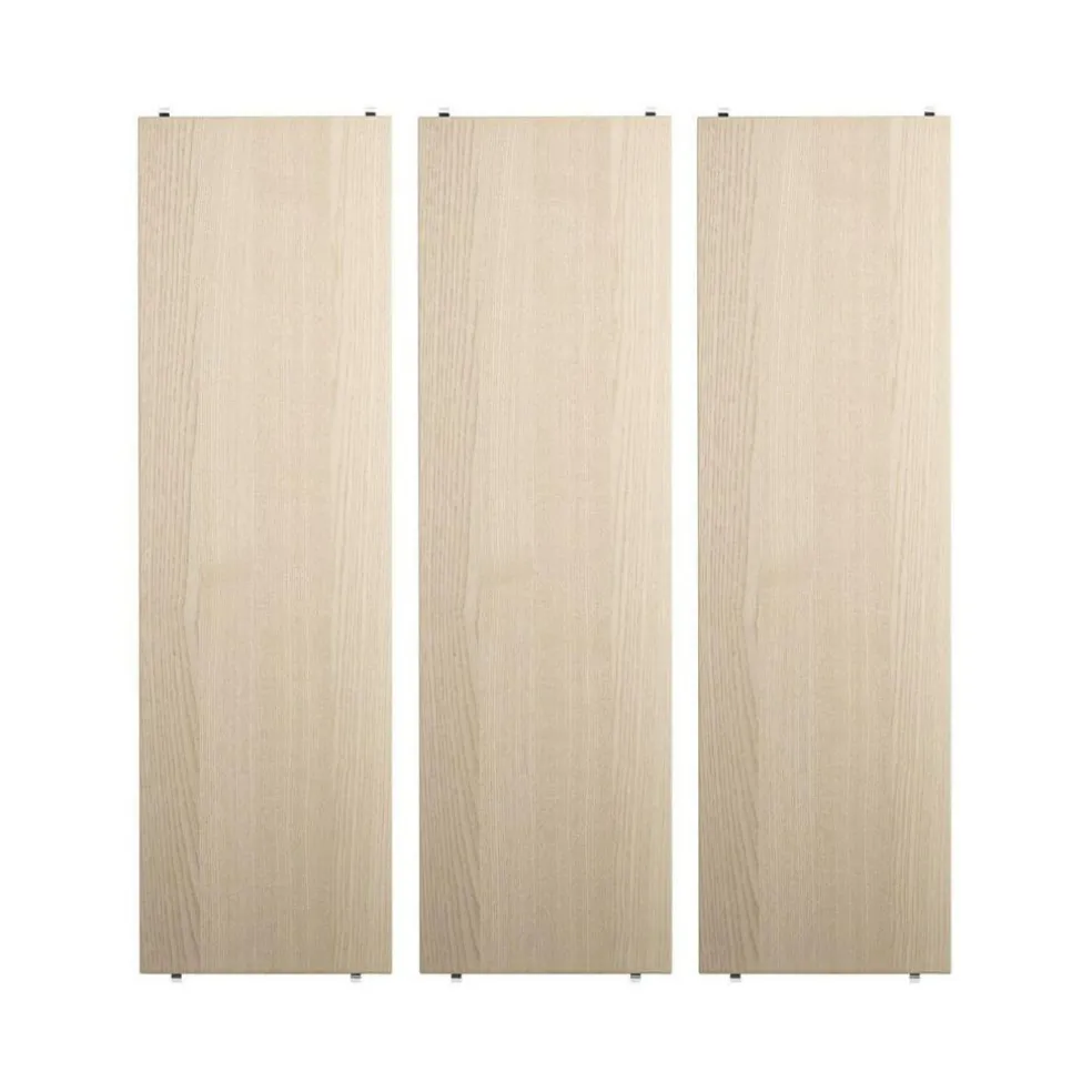 String System Regalböden 3er Set 78x30cm