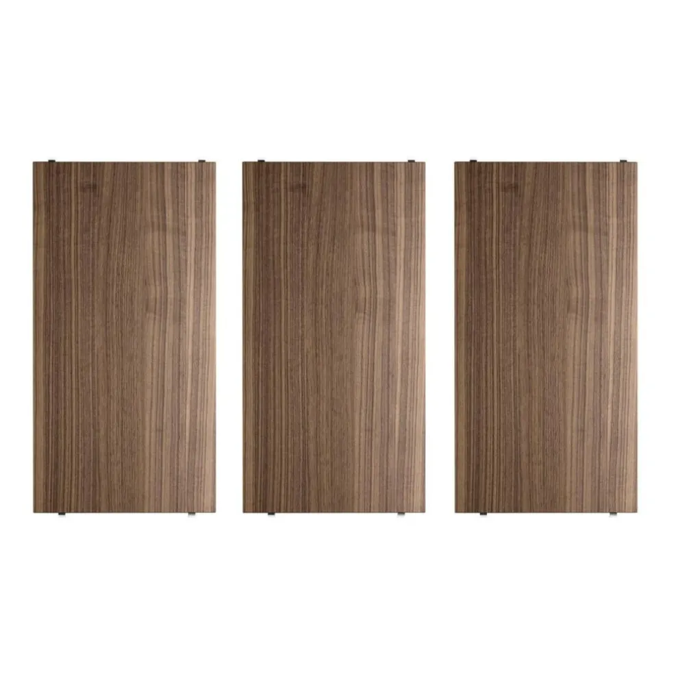 String System Regalböden 3er Set 58x30cm