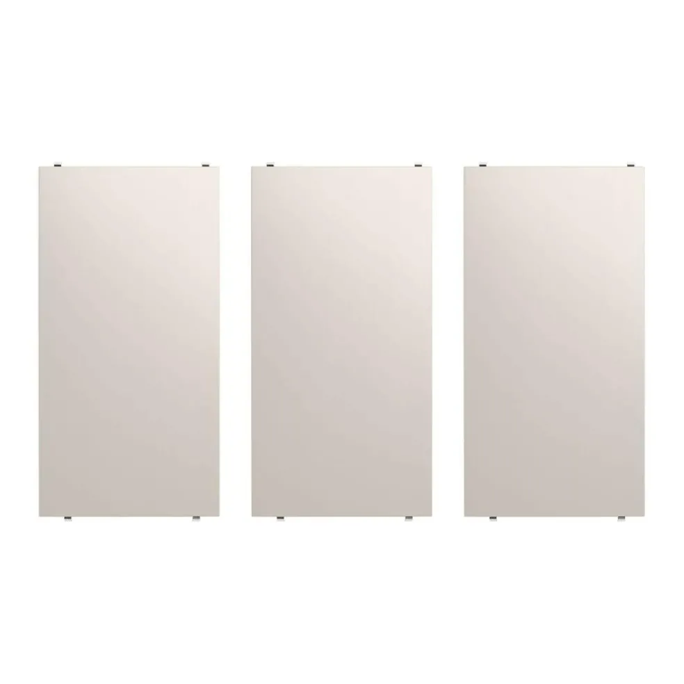 String System Regalböden 3er Set 58x30cm