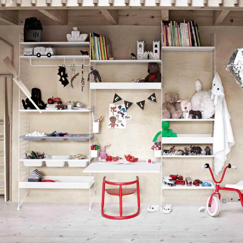 String System Regalboden niedrige Kante 58x20cm