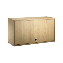 String System Schrankelement mit Klapptür 78x30cm