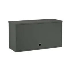 String System Schrankelement mit Klapptür 78x30cm