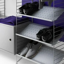 String System Schrankelement mit Schwenktür 58x42x30cm