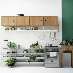 String System Schrankelement mit Schwenktür 58x42x30cm