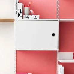 String System Schrankelement mit Schwenktür 58x42x30cm