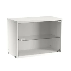 String System Vitrine mit Glasschwingtür 58x30cm