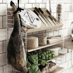 String System Zeitschriftenablage 58x30cm Holz