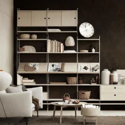 String System Zeitschriftenablage 58x30cm Holz