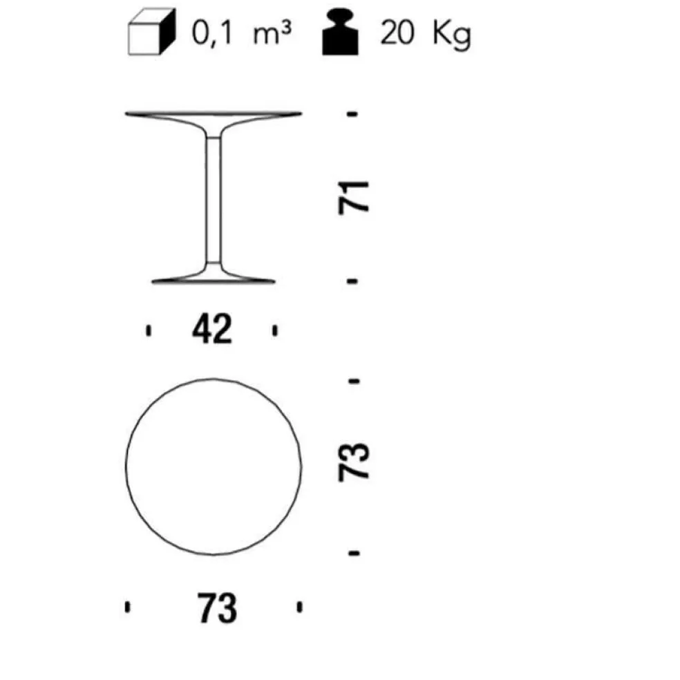 Supernatural Set 2 Stühle + 1 Tisch