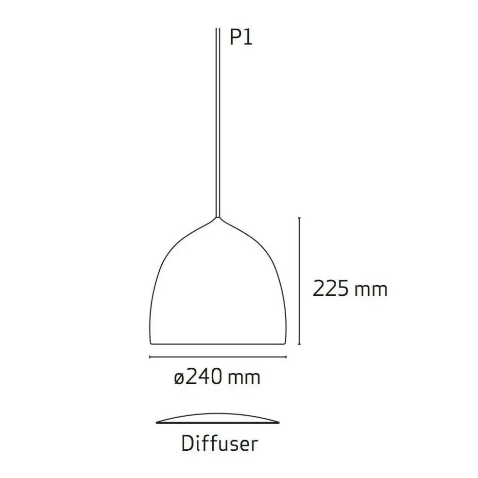 Suspence™ P1 Pendelleuchte