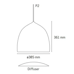 Suspence™ P2 Pendelleuchte