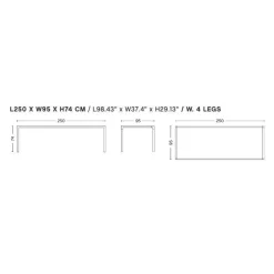 T12 Konferenztisch Laminat