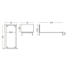 Tamoto Bett 90x200cm