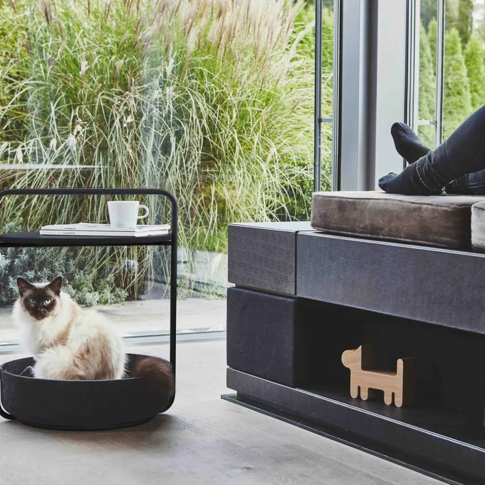 Tavolino Beistelltisch mit Katzenkorb