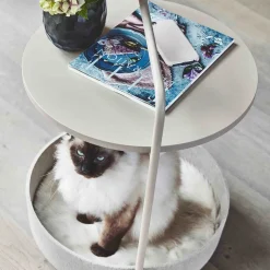 Tavolino Beistelltisch mit Katzenkorb