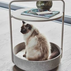 Tavolino Beistelltisch mit Katzenkorb