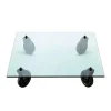Tavolo Con Ruote Couchtisch 110x110cm