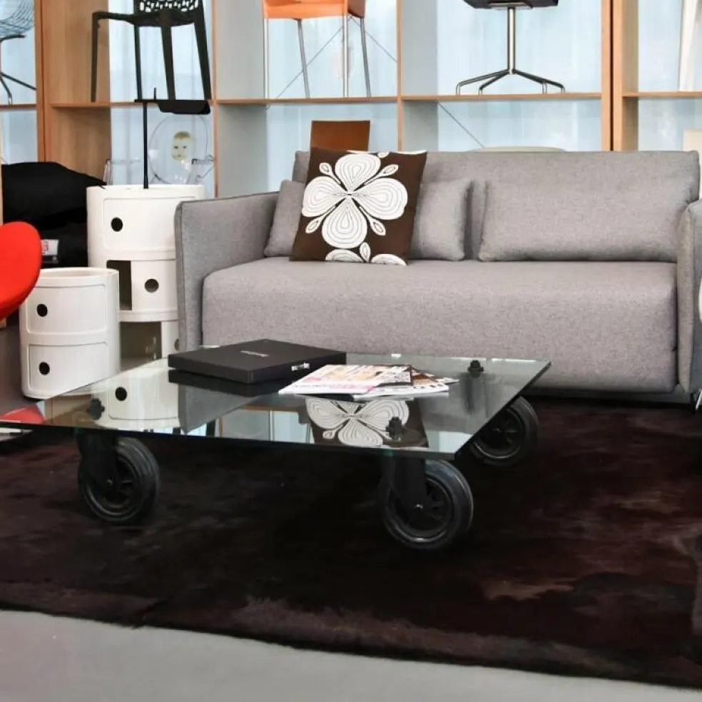 Tavolo Con Ruote Couchtisch 110x110cm