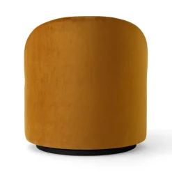 Tearoom Lounge Chair Samt drehbar