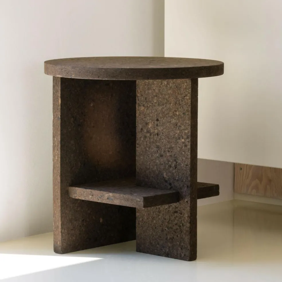 Tee Beistelltisch Kork