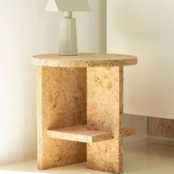 Tee Beistelltisch Kork