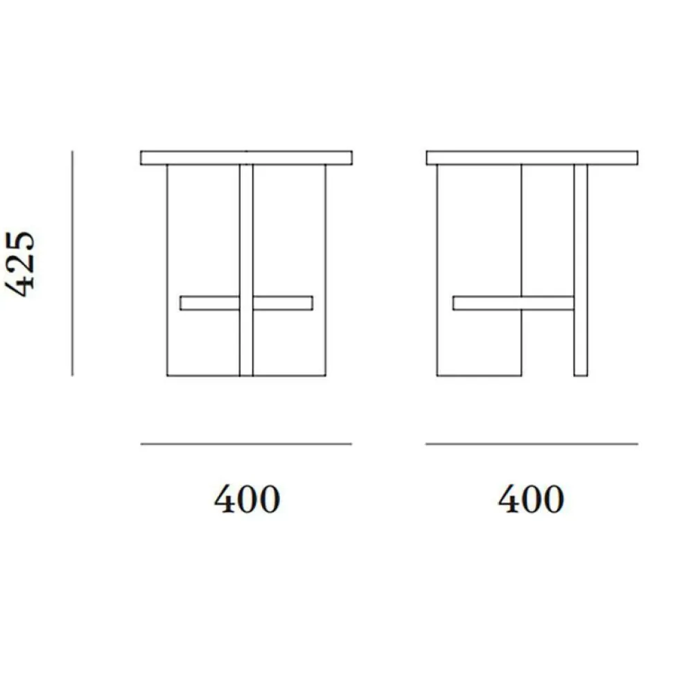 Tee Beistelltisch Kork