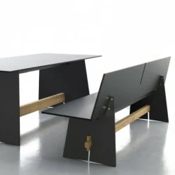 Tension Outdoor Bank mit Rückenlehne