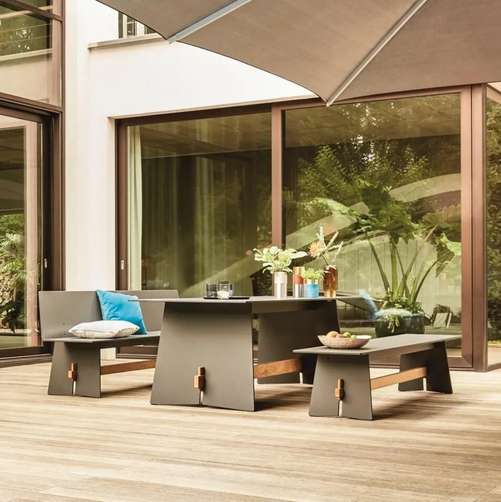 Tension Outdoor Tisch 90x220x73cm
