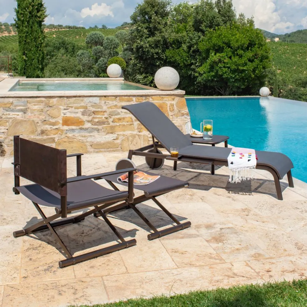 Terra Garten-Fußhocker klappbar