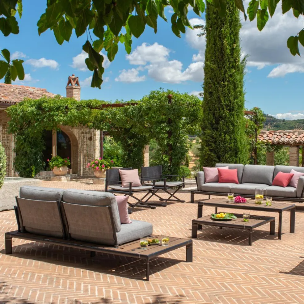 Terra Garten-Regieloungestuhl klappbar