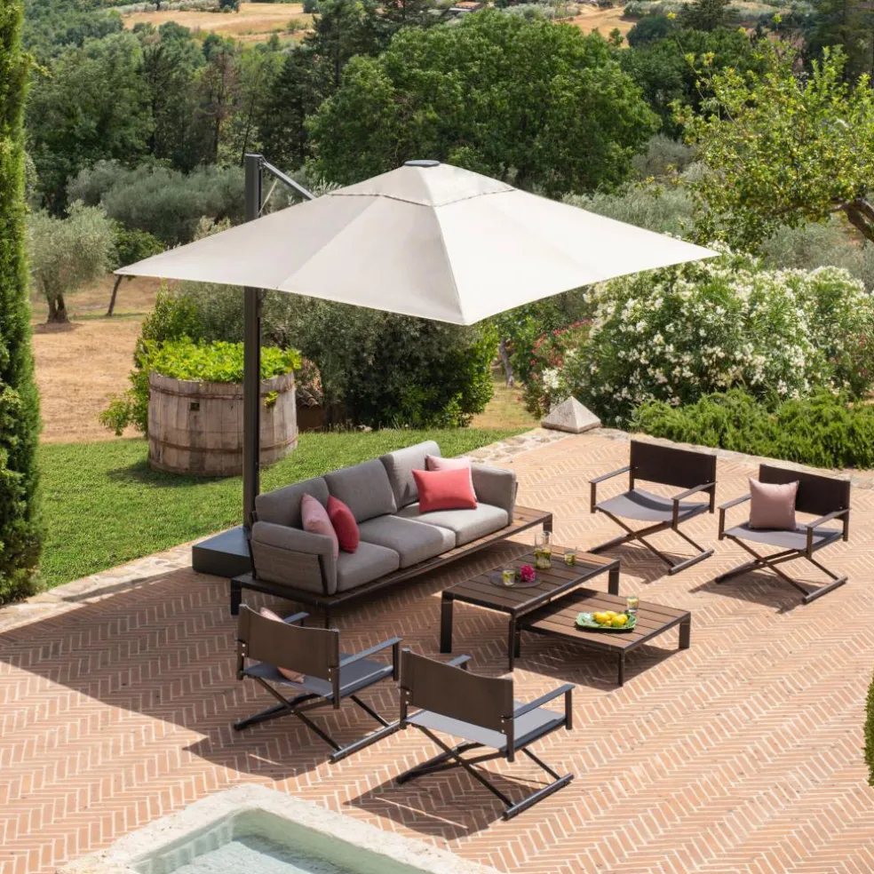 Terra Garten-Regieloungestuhl klappbar