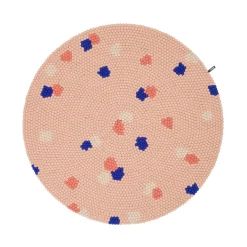 Terra Rose Filzkugelteppich