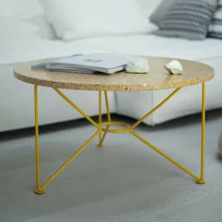 The Low Table Beistelltisch Terrazzo Ø65cm