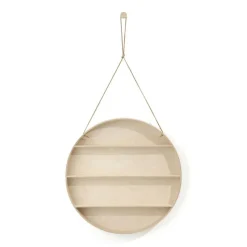 The Round Dorm Wandregal