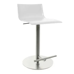 Thin S24 Barhocker Sitzfläche Leder 54-79cm