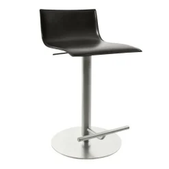 Thin S24 Barhocker Sitzfläche Leder 54-79cm