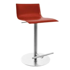 Thin S24 Barhocker Sitzfläche Leder 54-79cm