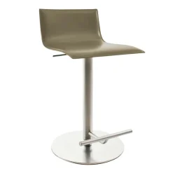 Thin S24 Barhocker Sitzfläche Leder 54-79cm