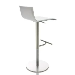 Thin S24 Barhocker Sitzfläche Leder 54-79cm