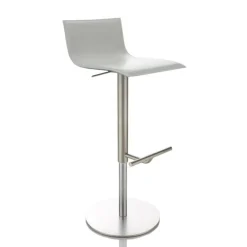 Thin S24 Barhocker Sitzfläche Leder 54-79cm