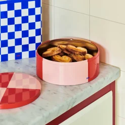 Tin Aufbewahrungsdose rund