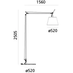 Tolomeo Maxi Stehleuchte