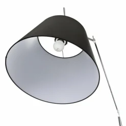 Tolomeo Mega Stehleuchte schwarz mit Dimmer