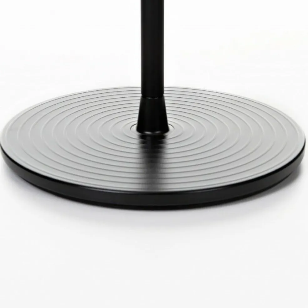 Tolomeo Mega Stehleuchte schwarz mit Dimmer